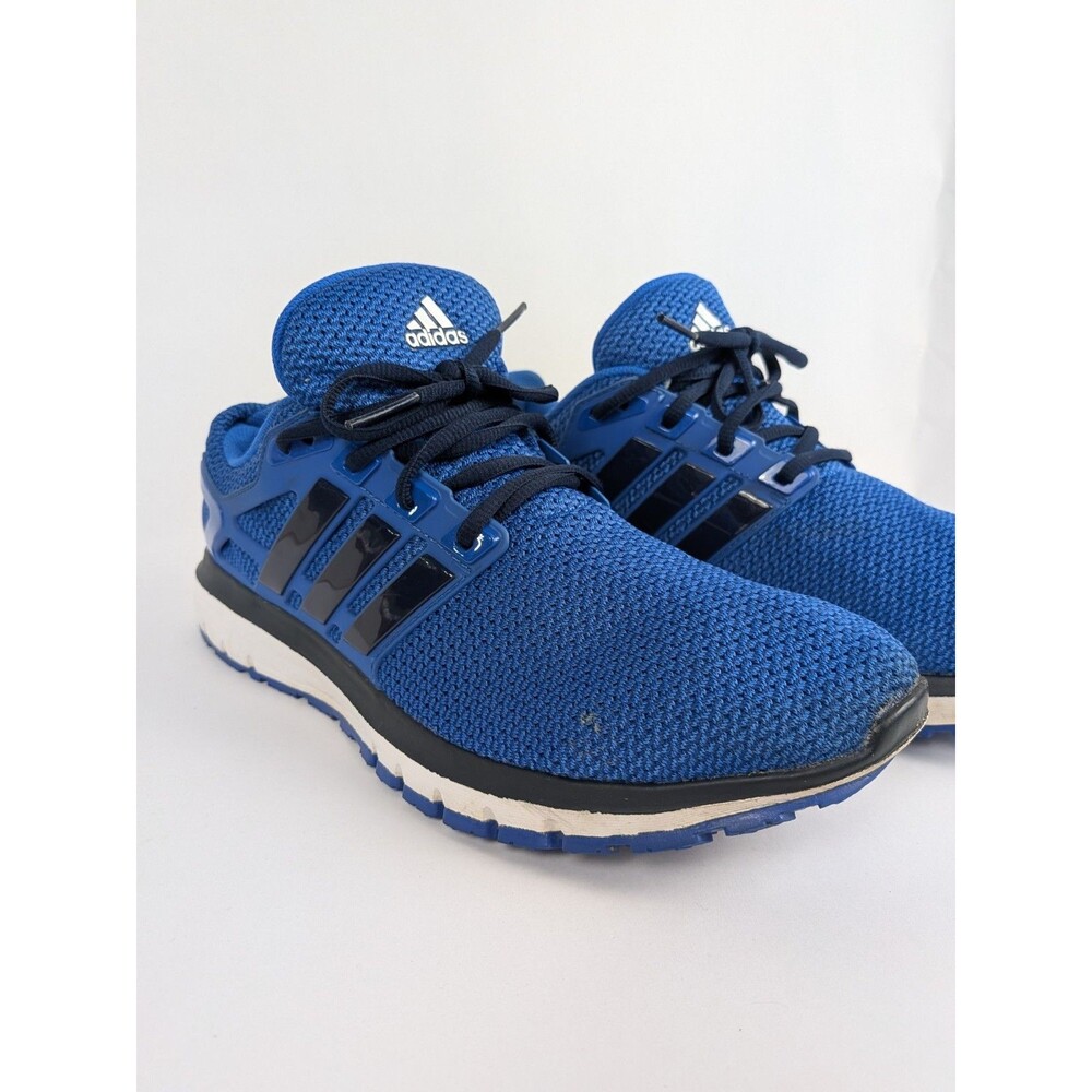 Adidas Running Shoes Mens Size 11 Cloudfoam Blue Stripes Sneakers Ortholite